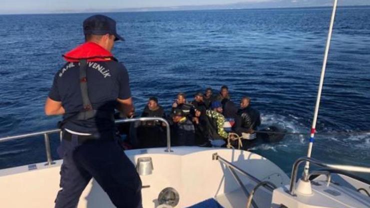 Seferihisar ve Çeşmede 75 kaçak göçmen yakalandı