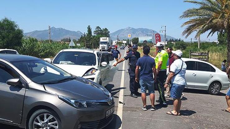 Datçada zincirleme trafik kazası