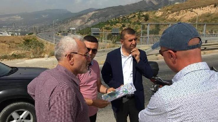 Taş ocağı araçlarına yeni güzergah