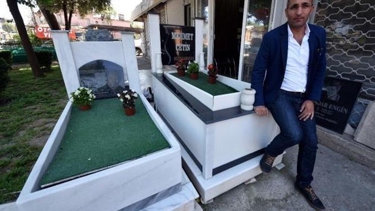 Ölmeden kendi mezarını da yaptı
