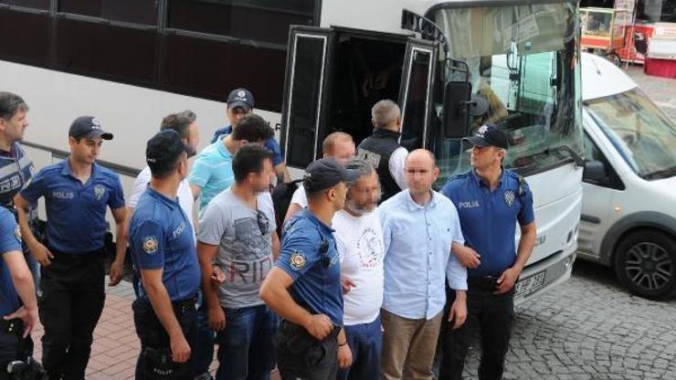 Kocaelide 7 FETÖ şüphelisi adliyede