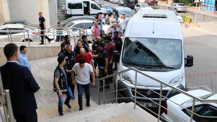 Zonguldakta, FETÖnün TSK yapılanmasında 10 şüpheli adliyede