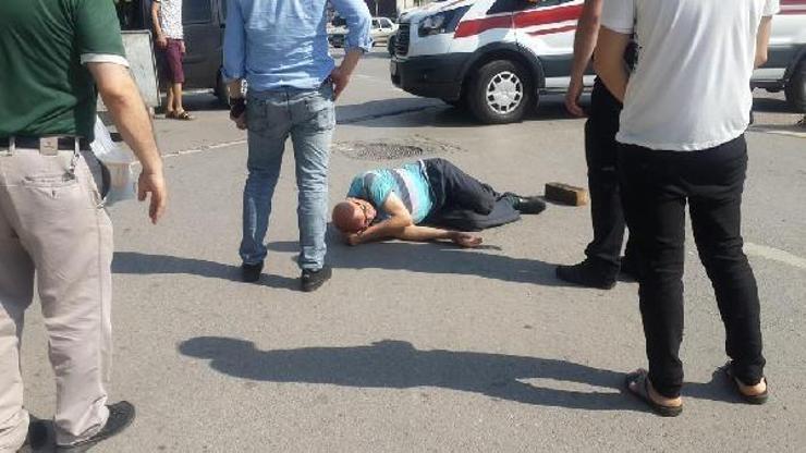 Motosikletle bisiklet çarpıştı: 1 yaralı