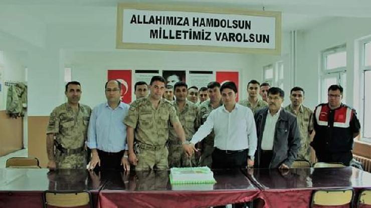 Kaymakam Dündardan jandarmaya ziyaret