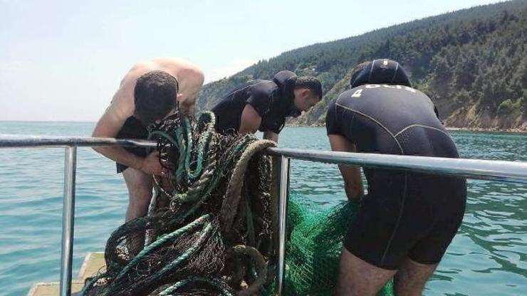 Marmara Denizinde trol ağlara ele geçti