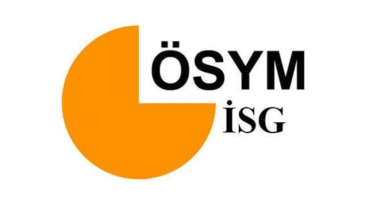 İSG sonuçları açıklandı İşte ÖSYM sınav sonucu sorgulama sayfası