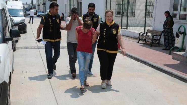 Hırsızlık şüphelisi koca tutuklandı, eşi serbest