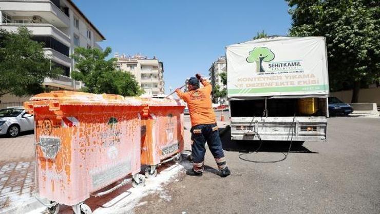 Şehitkamilde haşere mücadelesi sürüyor
