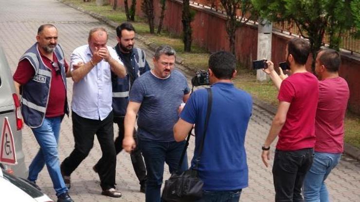 Oğlunu bıçaklayarak öldüren baba, adliyede
