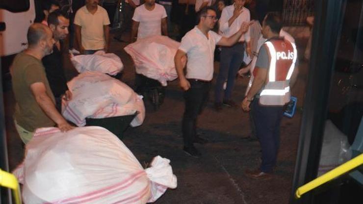 Oy pusulaları okullara böyle taşındı