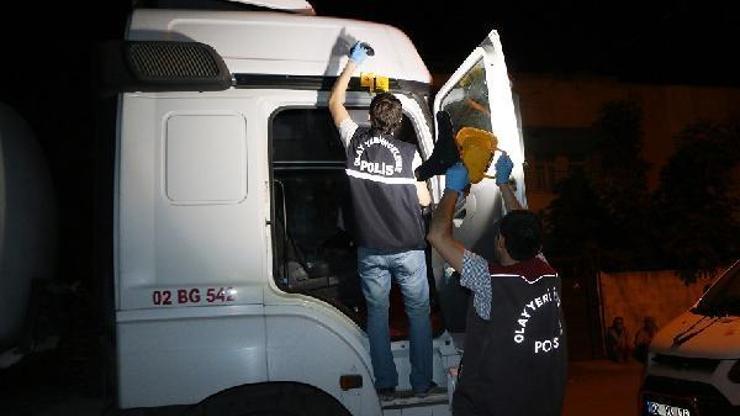 Park halindeki TIRı kurşunladılar