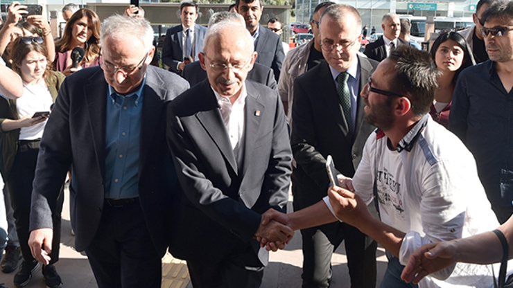 CHP lideri Kılıçdaroğlu seçim sonuçlarını Ankaradan takip ediyor