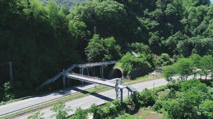 Karadenizin labirent üst geçitleri şaşırtıyor