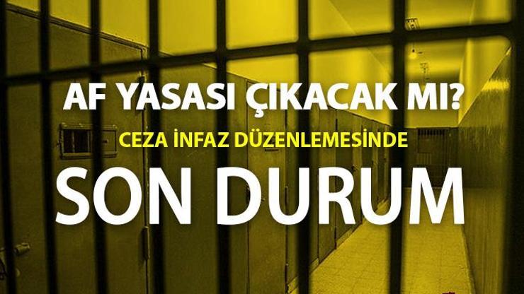 Af çıkacak mı Yargı reformu Meclis’te İşte af yasasında son durum