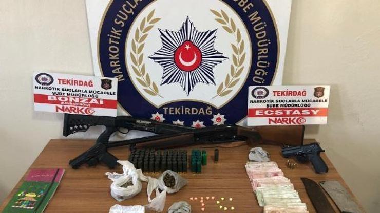 Tekirdağda uyuşturucu operasyonu: 2 gözaltı