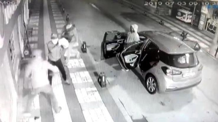 Askerlik yapan arkadaşlarına uyarak hırsızlık yapmaya gelmişler
