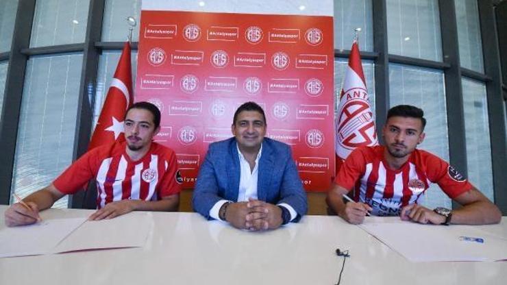 Antalyaspor Harun ve Ufuk ile sözleşme imzaladı