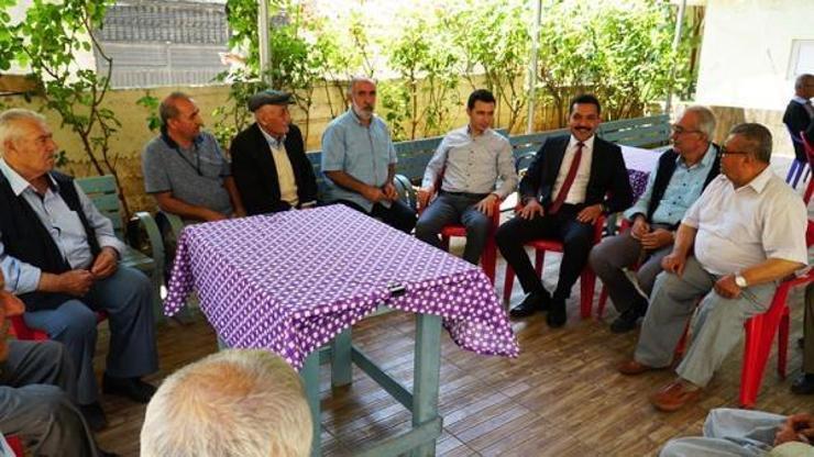 Kaymakam Türkmenoğlu, yayla sakinlerinin sorunlarını dinledi