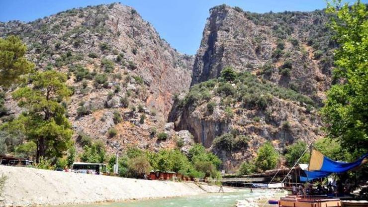 Saklıkent Kanyonuna koruma zırhı