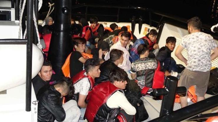 Çanakkale’de 46 kaçak göçmen yakalandı