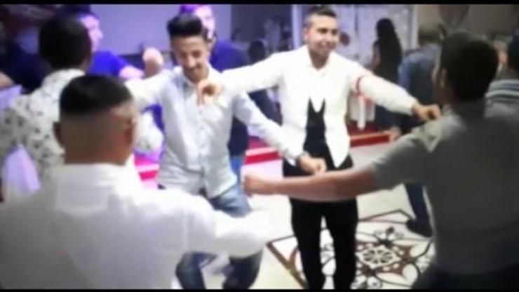 Çocuk damadın vurulma anı kameraya yansıdı