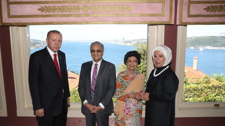 Erdoğan, Mahathir Muhammed ile kahvaltıda buluştu