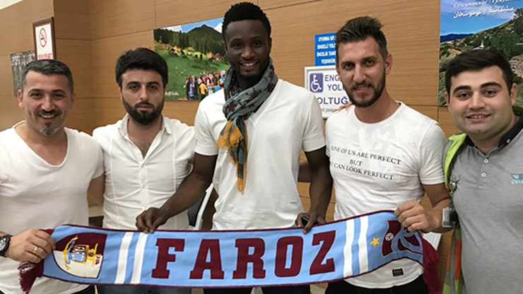 Obi Mikel, Trabzon’a geldi