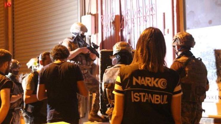 Gaziosmanpaşada helikopter destekli uyuşturucu operasyonu