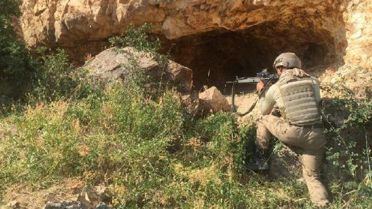 Ercişte PKK sığınağı kullanılamaz hale getirildi