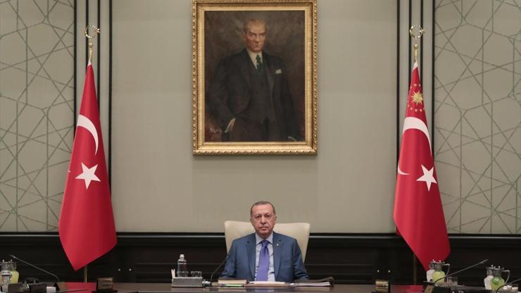 MGK toplantısı Cumhurbaşkanı Erdoğan başkanlığında toplandı