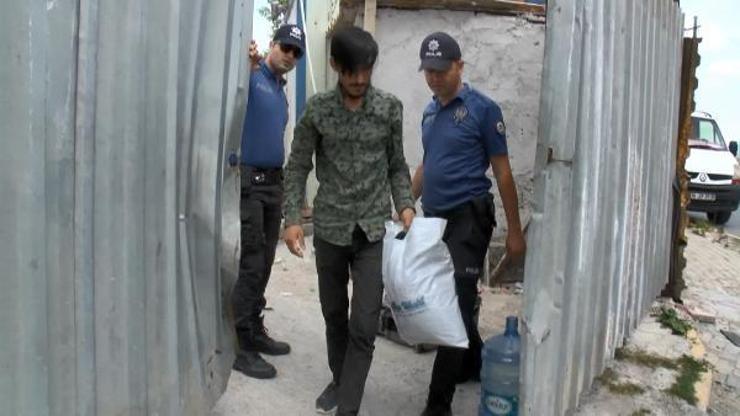 Avcılarda kaçak göçmen operasyonu