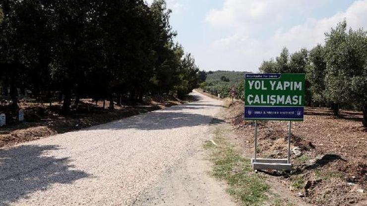 Bursada yol çalışmaları sürüyor