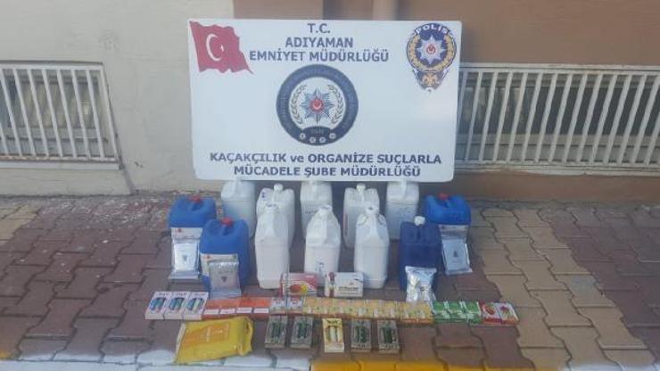 Kaçak nargile tütününe 1 gözaltı