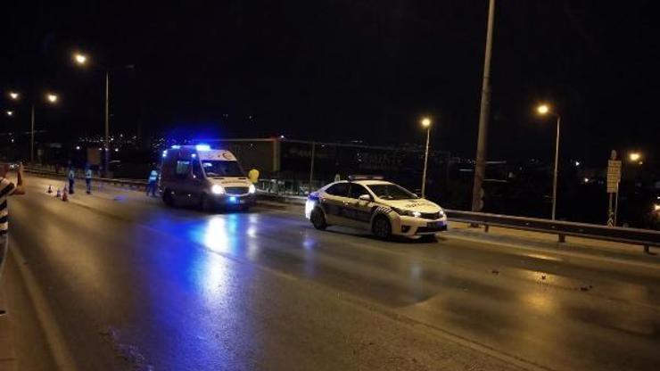 Otomobilin çarptığı yaya yaralandı
