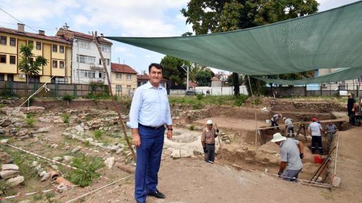 Bursada arkeopark kazılarında sona gelindi