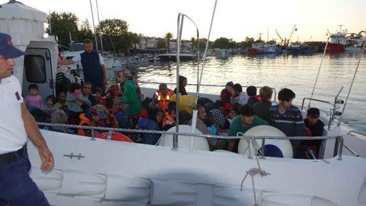 Çanakkale’de 44 kaçak göçmen yakalandı