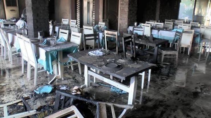 Parasını alamadığı iddiasıyla çalıştığı restoranı kundakladı
