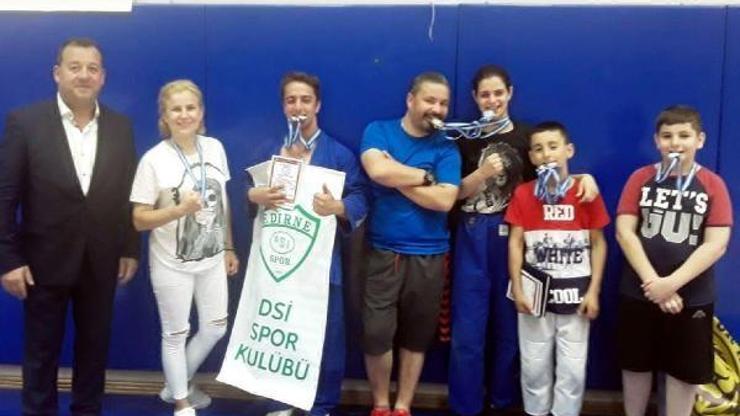 Edirne DSİ’den Ju Jitsu’da madalya