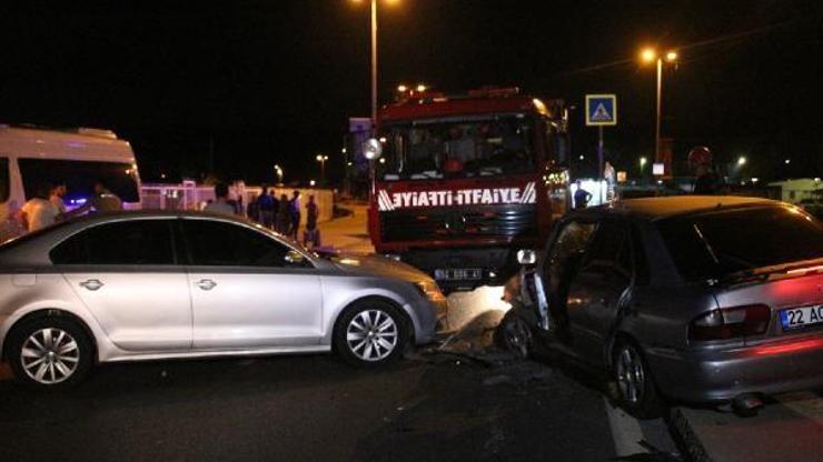 Sarıyerde trafik kazası: bir ağır yaralı