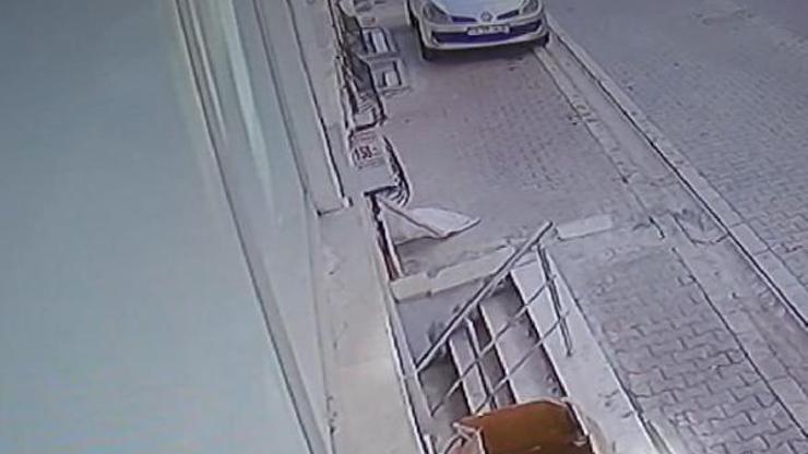 Esenyurtta yeni aldığı buzdolabı saniyeler içinde çalındı