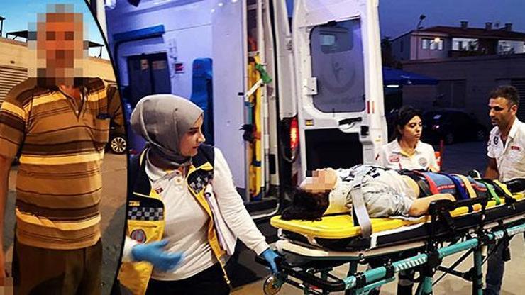 Öfkeli baba, kazadan burnu bile kanamadan kurtulan kızını döverek hastanelik etti