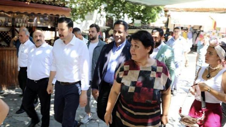 AK Partili Kayaya Şirince teşekkürü
