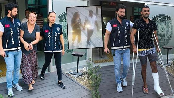 Hırsızları kargocu polisler yakaladı