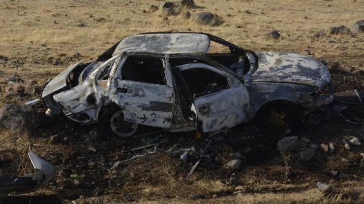 Otomobil şarampole devrildi: 1i bebek, 4ü çocuk 7 yaralı