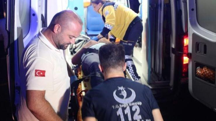 Minibüs balık tutanlara çarpıp denize uçtu: 1i ağır 6 yaralı