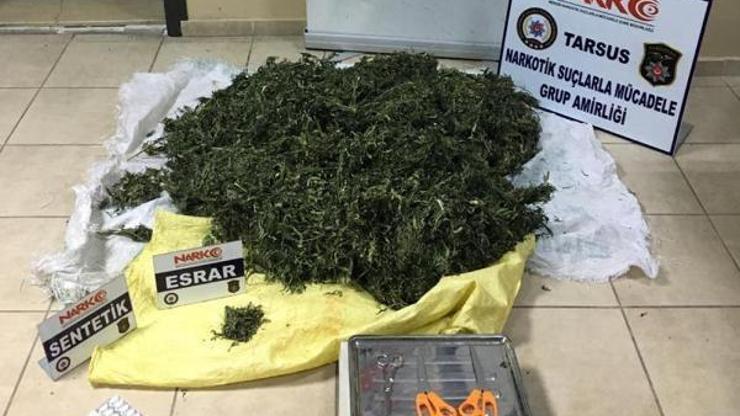Tarsusta uyuşturucu operasyonu: 3 gözaltı