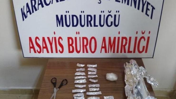 Karacabeyde uyuşturucu operasyonu: 2 tutuklu