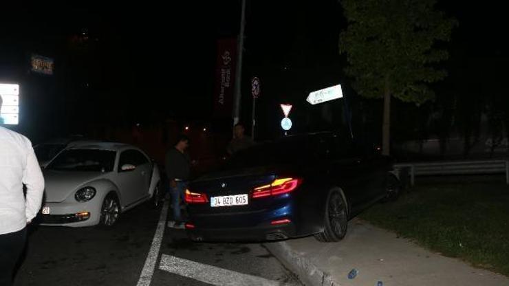 Ters yönden gelen cipe çarpmamak için kaldırıma çıktı