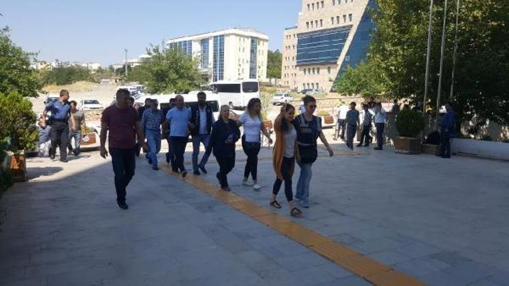 Elazığda PKK operasyonu şüphelileri adliyede