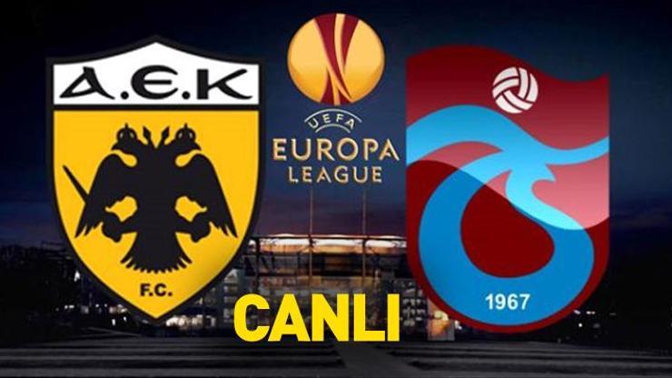 AEK Trabzonspor CANLI YAYIN